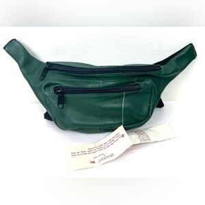 Vintage Buxton Deadstock Leather Bike Bag Fanny Pack
